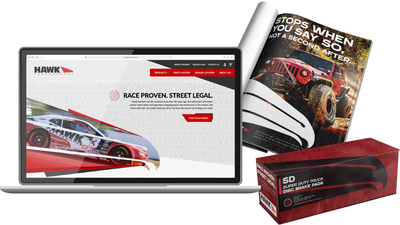 Hawk Performance re-branding